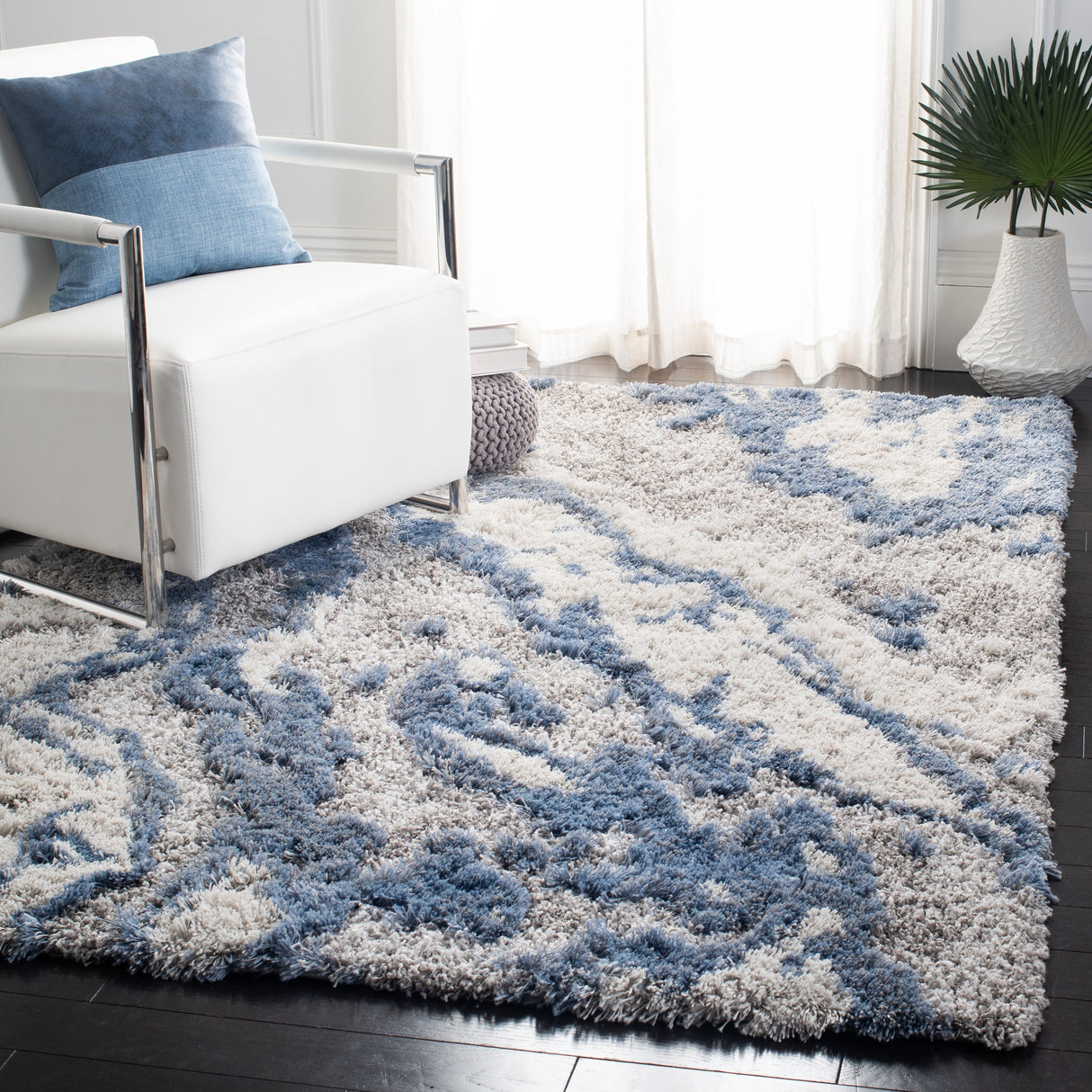 SAFAVIEH Horizon Shag Remona 2.6-inch Thick Rug