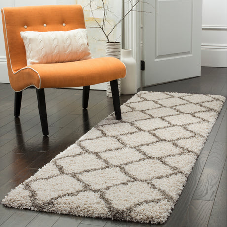 SAFAVIEH Hudson Shag Athena Trellis 2-inch Thick Rug