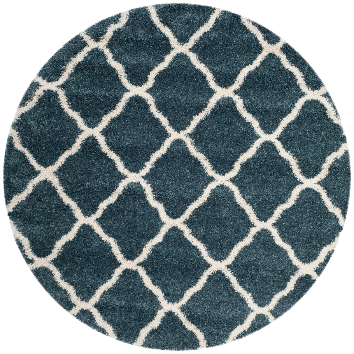 SAFAVIEH Hudson Shag Athena Trellis 2-inch Thick Rug