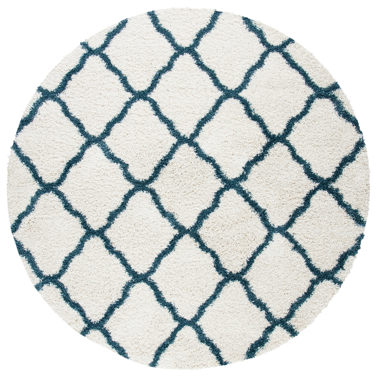 SAFAVIEH Hudson Shag Athena Trellis 2-inch Thick Rug