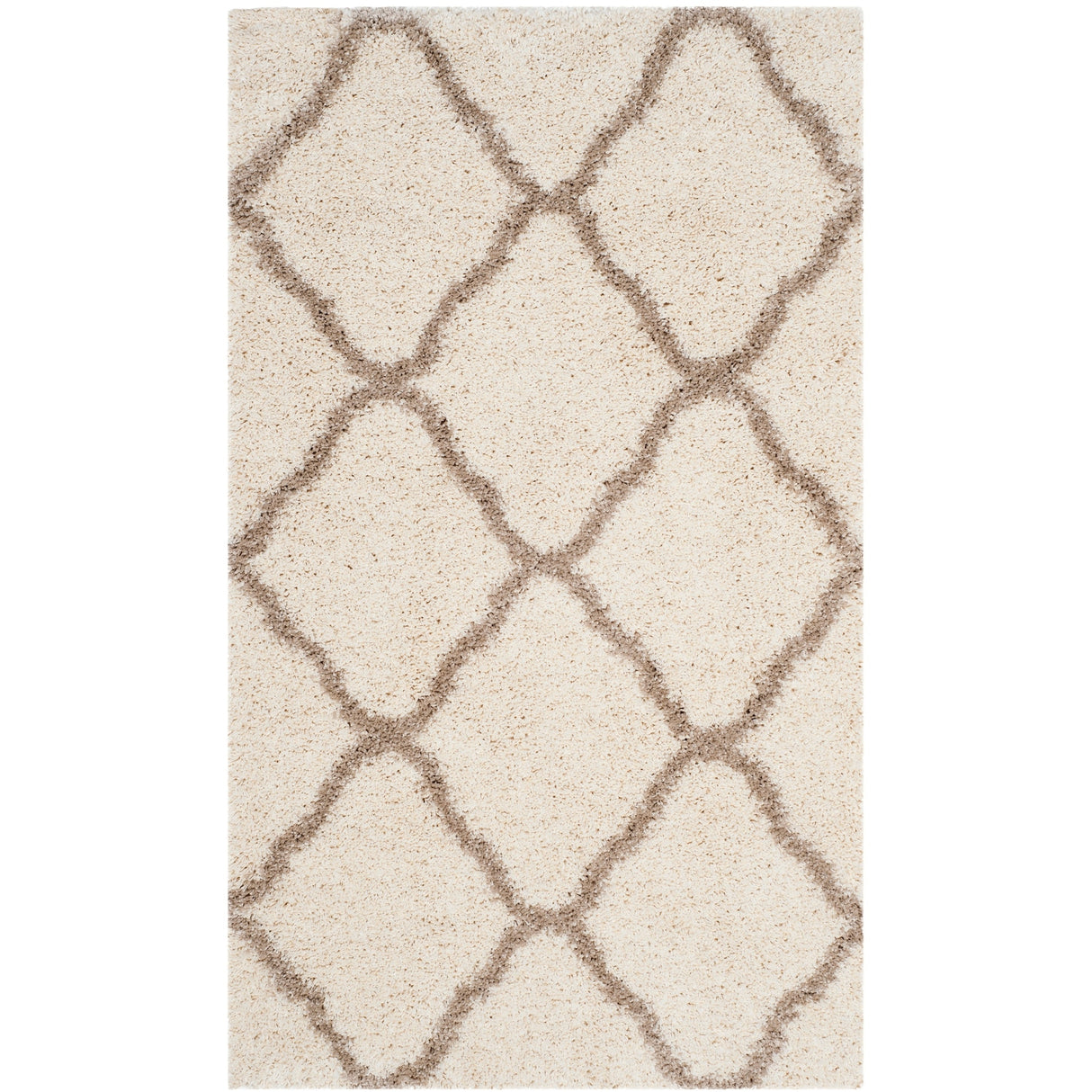 SAFAVIEH Hudson Shag Athena Trellis 2-inch Thick Rug