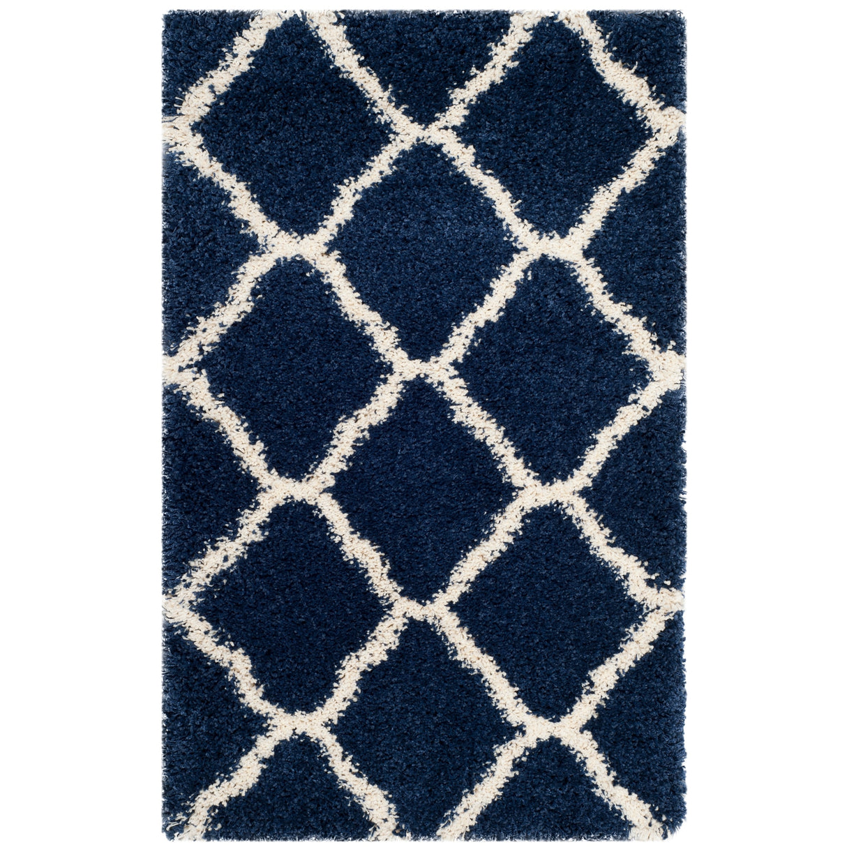 SAFAVIEH Hudson Shag Athena Trellis 2-inch Thick Rug