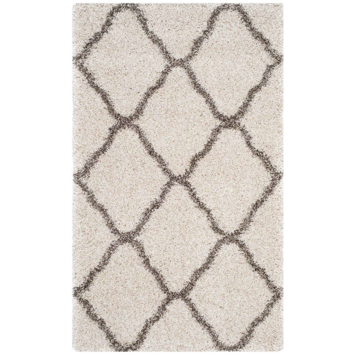 SAFAVIEH Hudson Shag Athena Trellis 2-inch Thick Rug