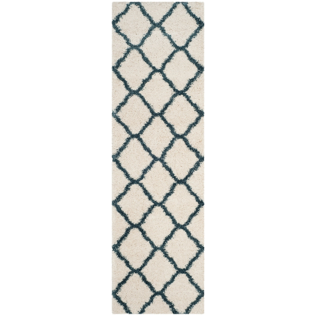 SAFAVIEH Hudson Shag Athena Trellis 2-inch Thick Rug