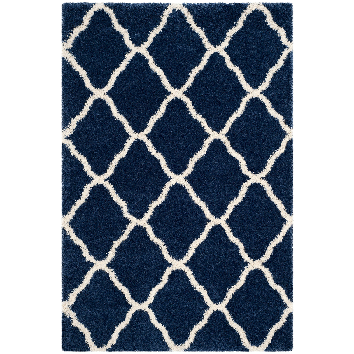 SAFAVIEH Hudson Shag Athena Trellis 2-inch Thick Rug