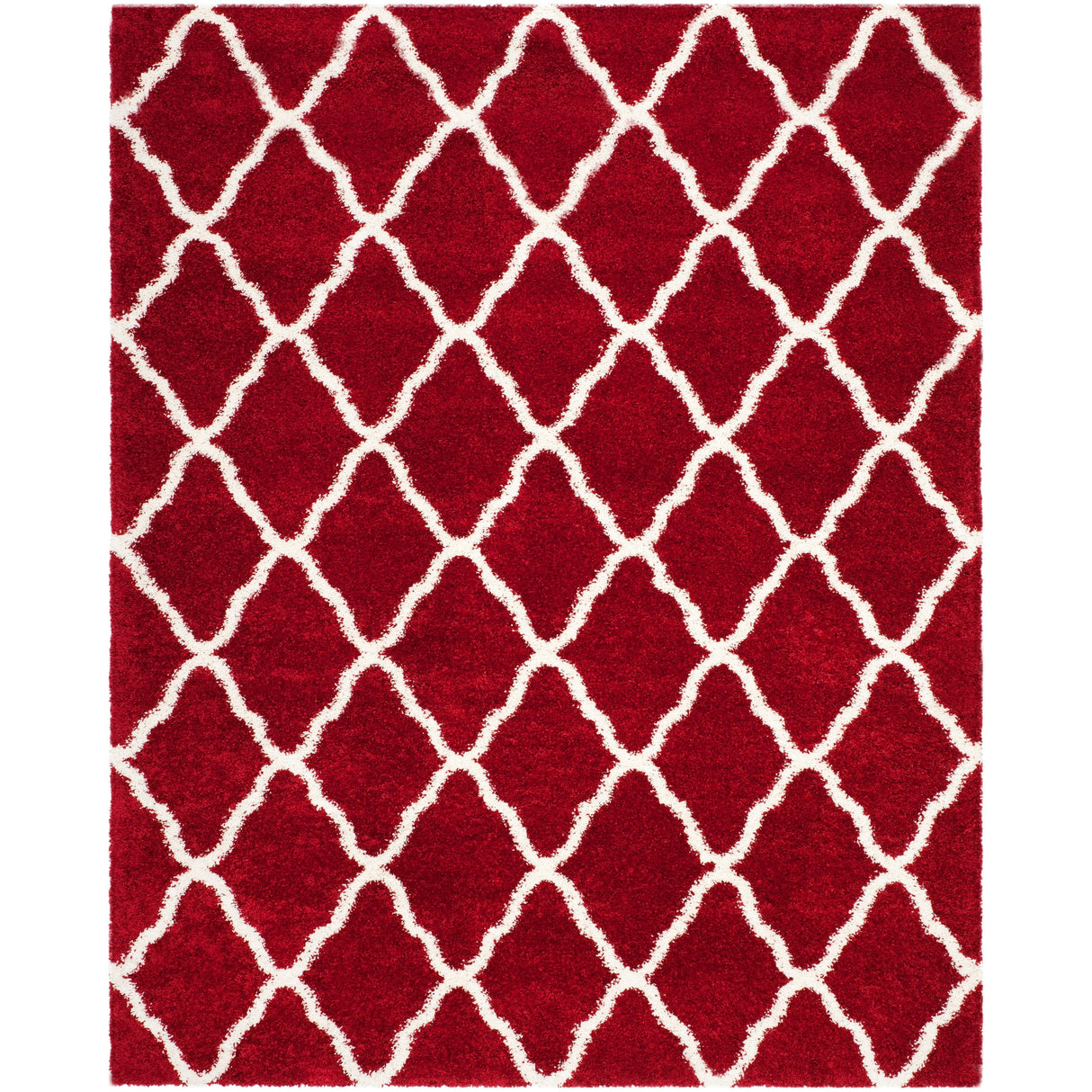 SAFAVIEH Hudson Shag Athena Trellis 2-inch Thick Rug