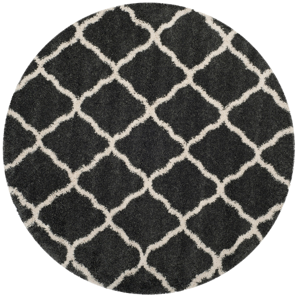 SAFAVIEH Hudson Shag Athena Trellis 2-inch Thick Rug