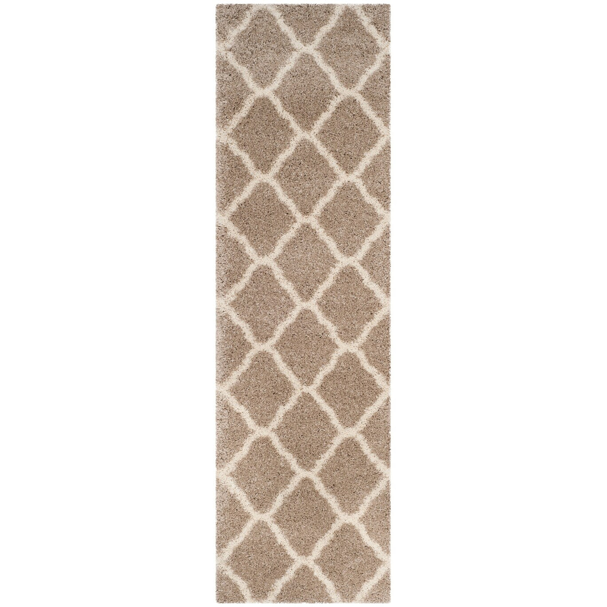 SAFAVIEH Hudson Shag Athena Trellis 2-inch Thick Rug