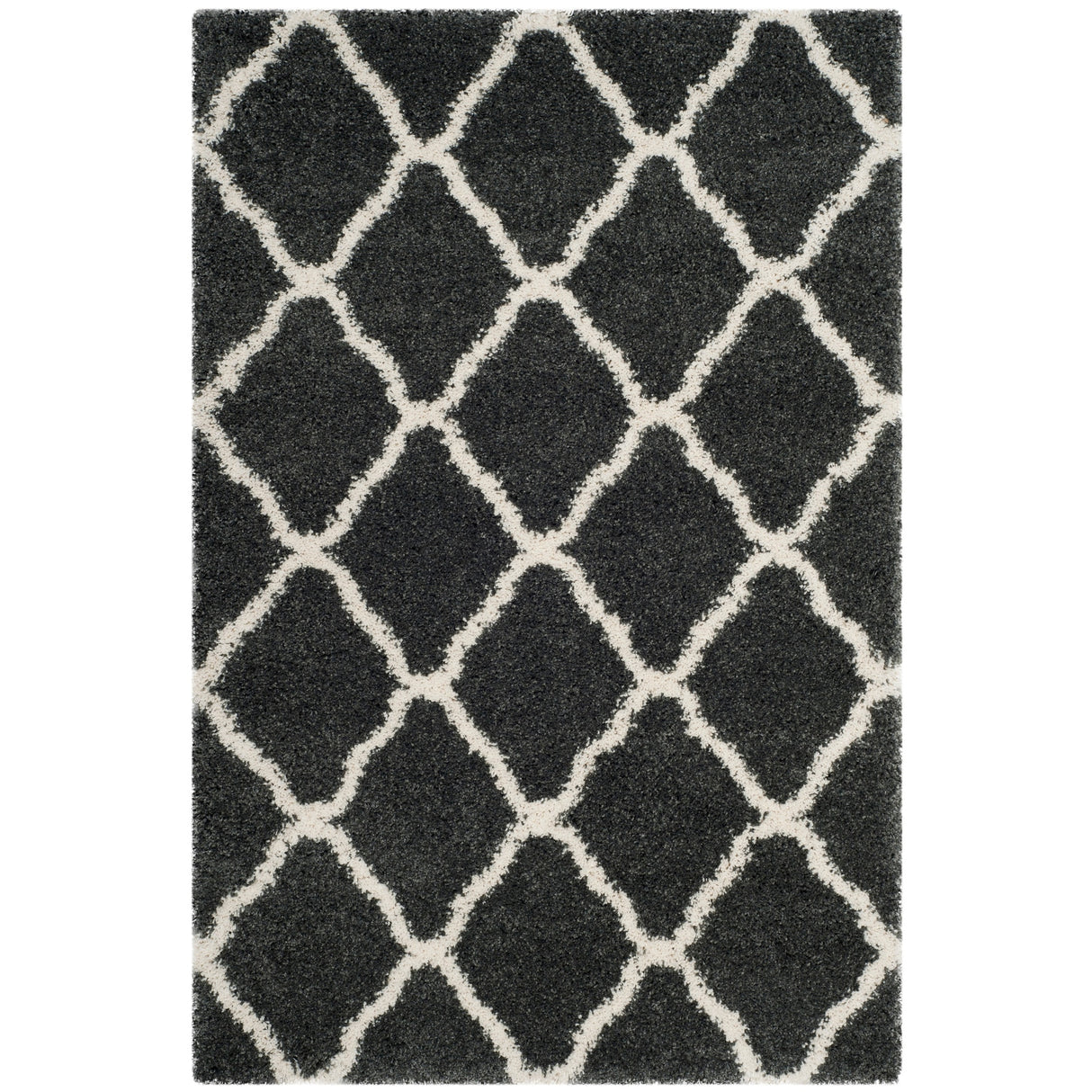 SAFAVIEH Hudson Shag Athena Trellis 2-inch Thick Rug