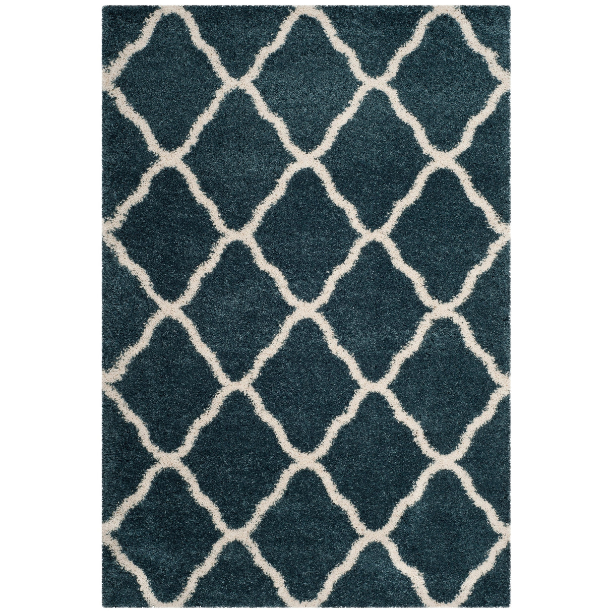 SAFAVIEH Hudson Shag Athena Trellis 2-inch Thick Rug