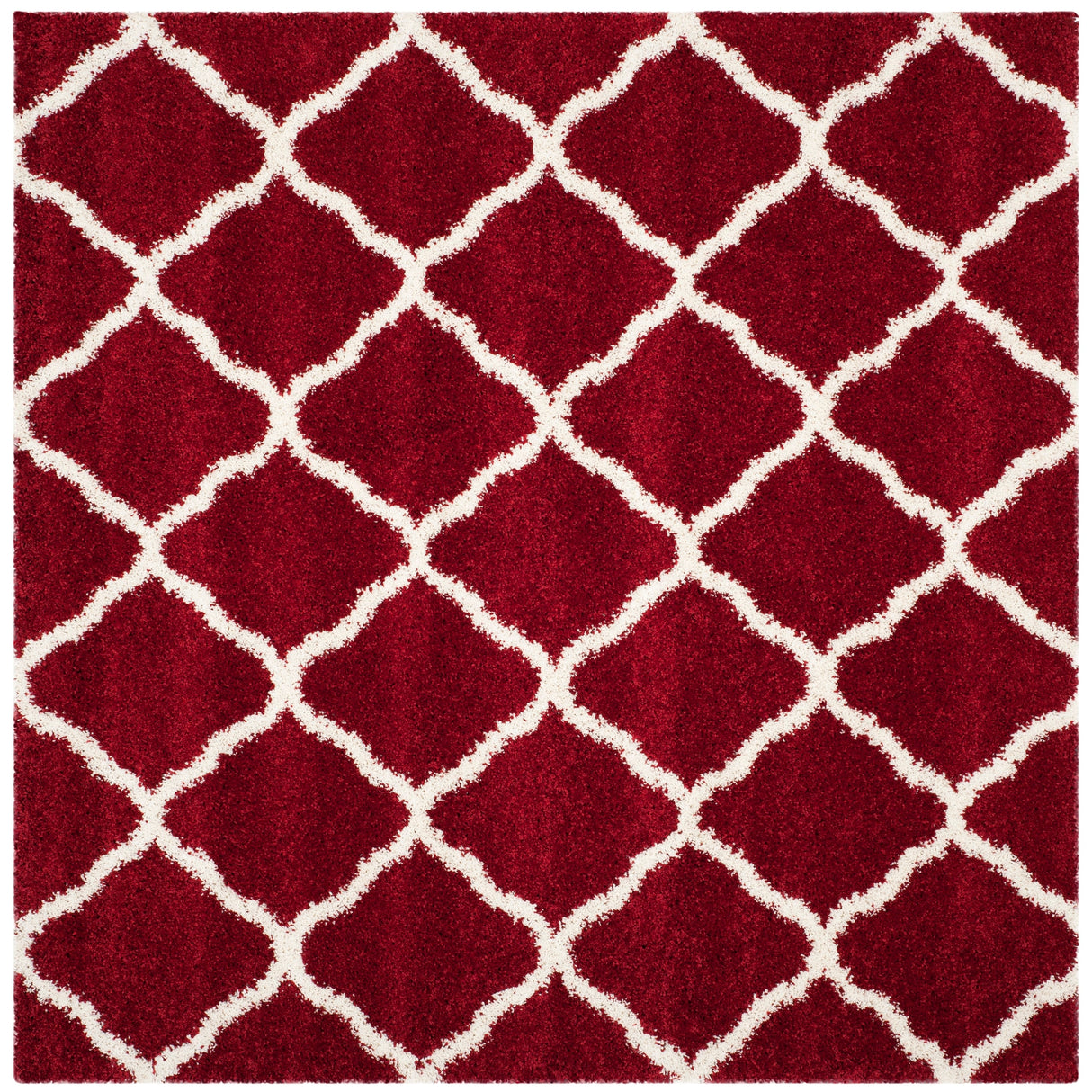 SAFAVIEH Hudson Shag Athena Trellis 2-inch Thick Rug