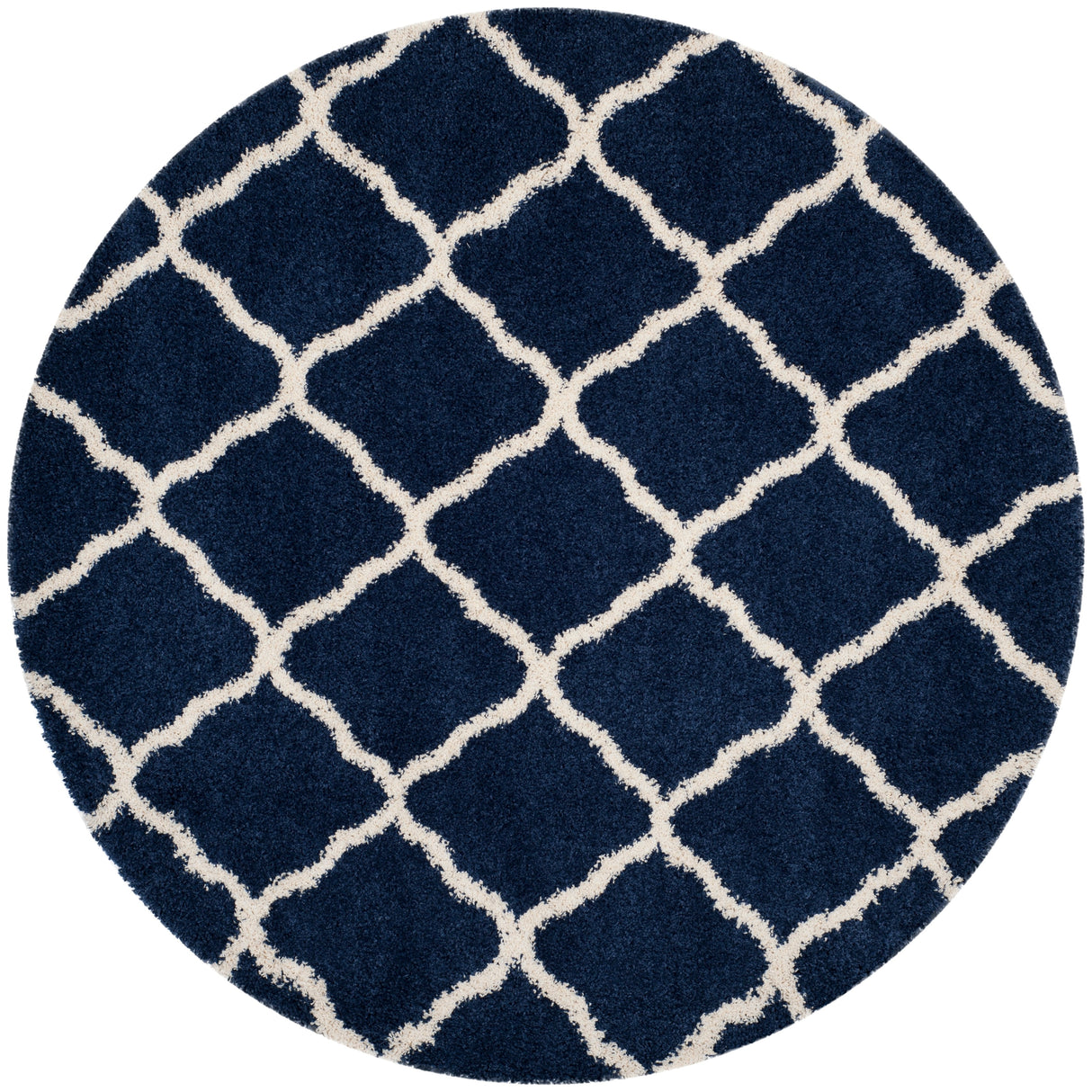 SAFAVIEH Hudson Shag Athena Trellis 2-inch Thick Rug