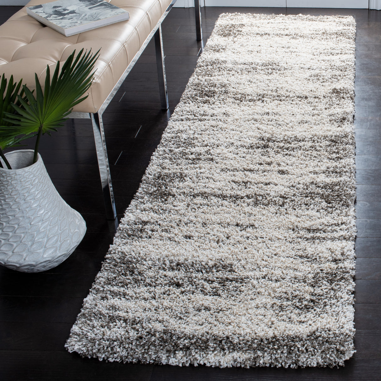 SAFAVIEH Hudson Shag Jemina Modern Abstract 2-inch Thick Rug