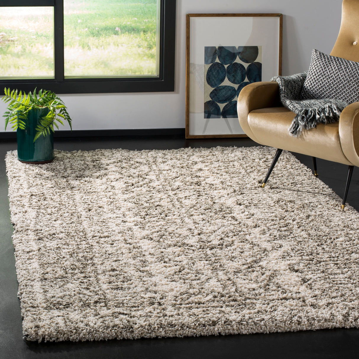 SAFAVIEH Hudson Shag Normanna 2-inch Thick Rug