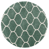 SAFAVIEH Hudson Shag Pushpa Trellis 2-inch Thick Area Rug