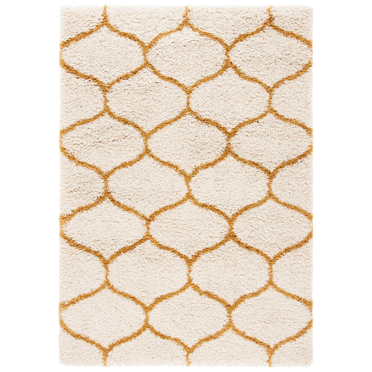 SAFAVIEH Hudson Shag Pushpa Trellis 2-inch Thick Area Rug