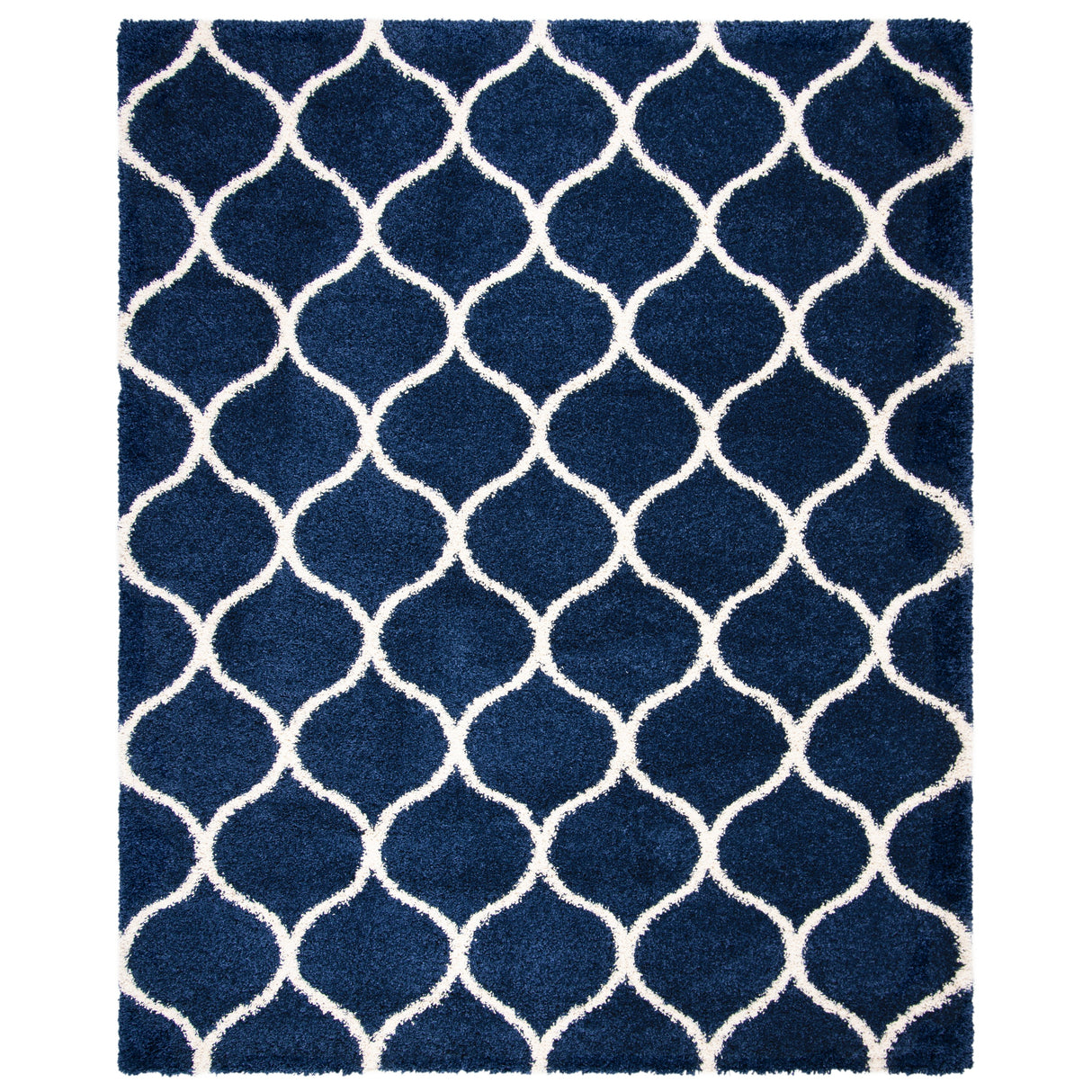 SAFAVIEH Hudson Shag Pushpa Trellis 2-inch Thick Area Rug