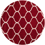 SAFAVIEH Hudson Shag Pushpa Trellis 2-inch Thick Area Rug