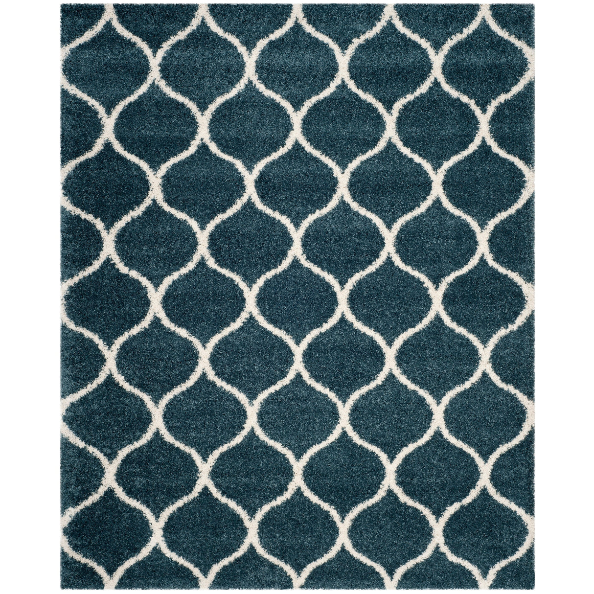 SAFAVIEH Hudson Shag Pushpa Trellis 2-inch Thick Area Rug