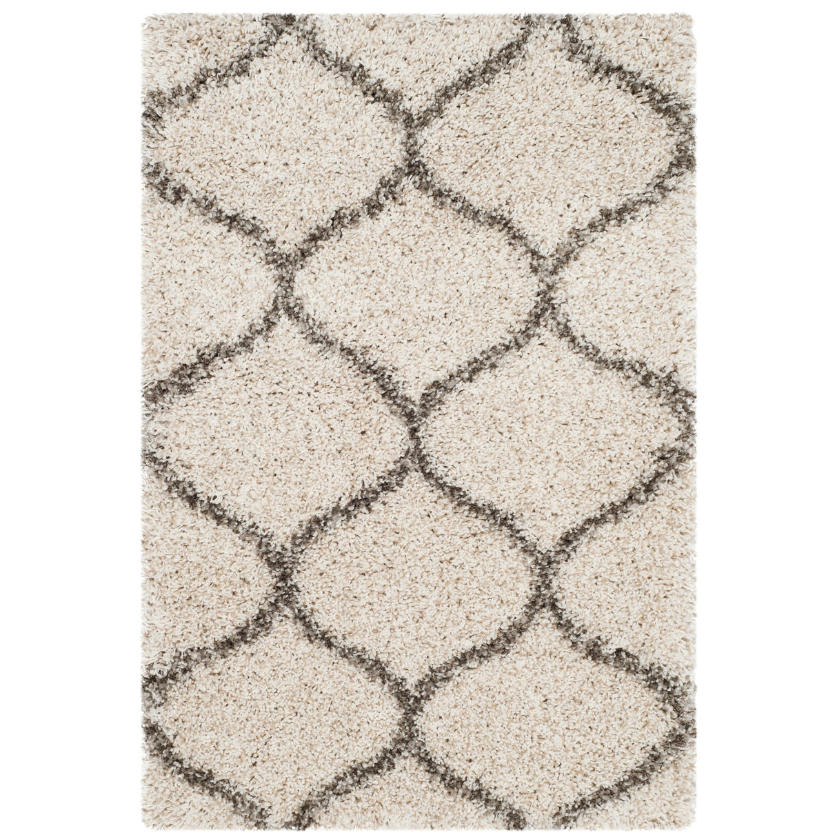 SAFAVIEH Hudson Shag Pushpa Trellis 2-inch Thick Area Rug