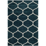 SAFAVIEH Hudson Shag Pushpa Trellis 2-inch Thick Area Rug