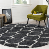 SAFAVIEH Hudson Shag Pushpa Trellis 2-inch Thick Area Rug