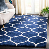 SAFAVIEH Hudson Shag Pushpa Trellis 2-inch Thick Area Rug