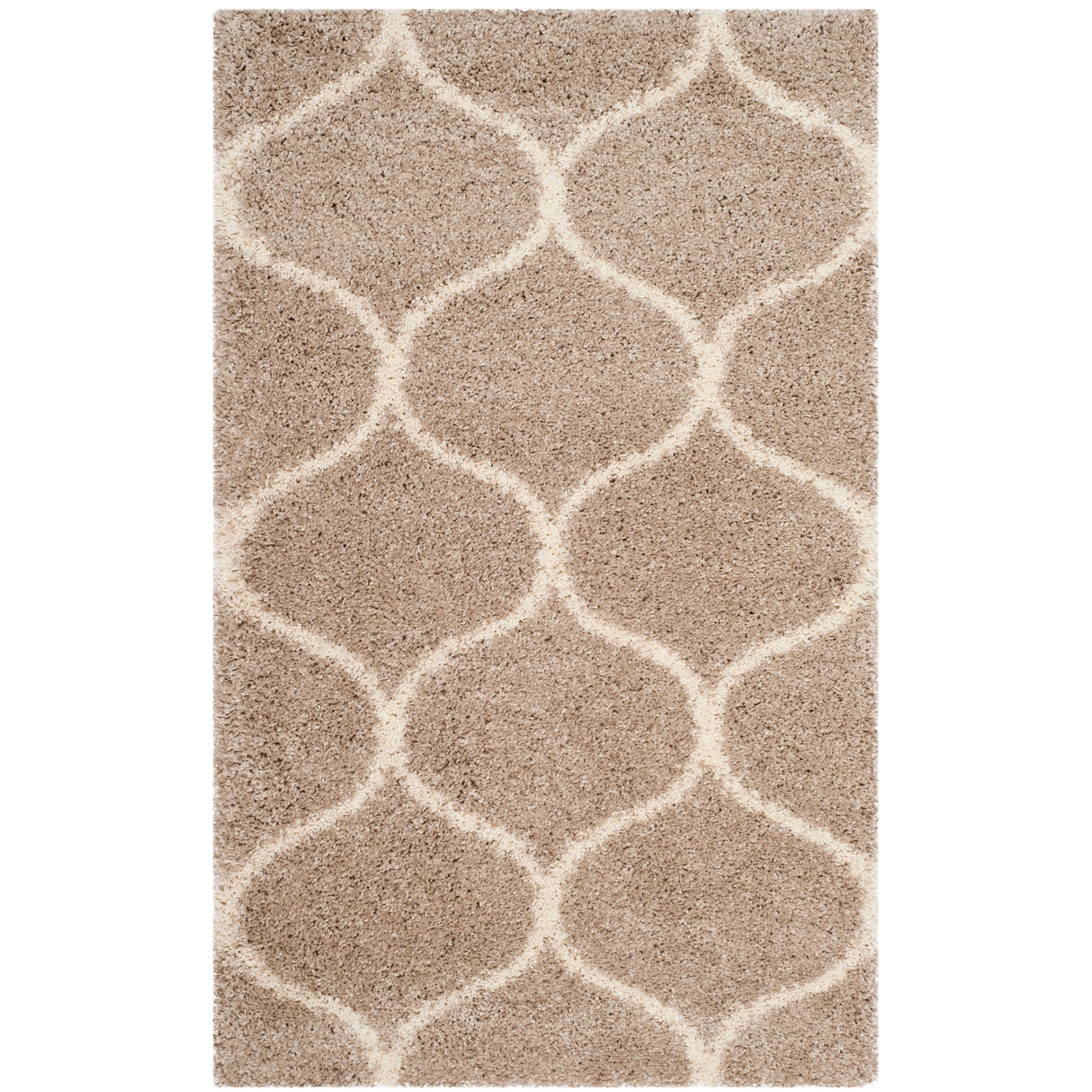 SAFAVIEH Hudson Shag Pushpa Trellis 2-inch Thick Area Rug