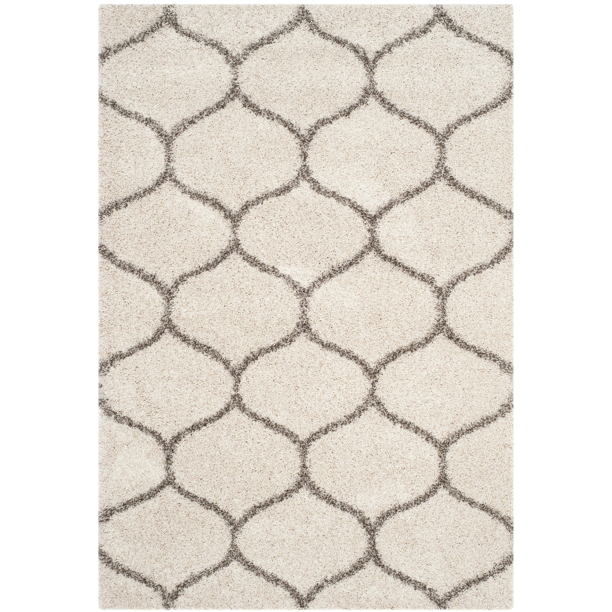 SAFAVIEH Hudson Shag Pushpa Trellis 2-inch Thick Area Rug