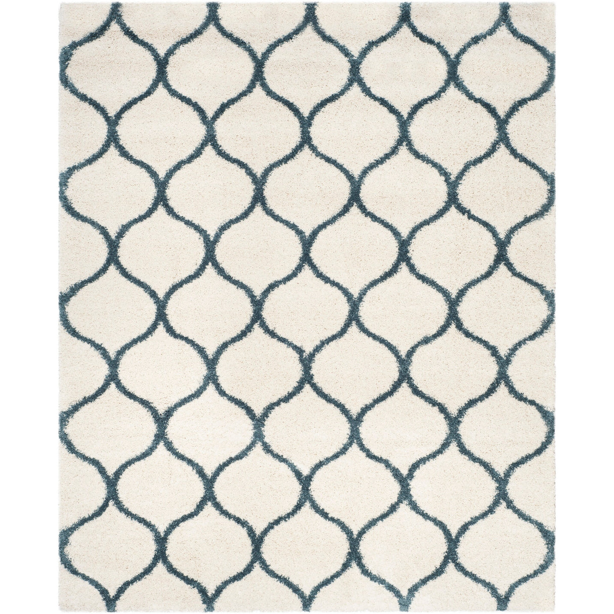 SAFAVIEH Hudson Shag Pushpa Trellis 2-inch Thick Area Rug