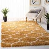 SAFAVIEH Hudson Shag Pushpa Trellis 2-inch Thick Area Rug