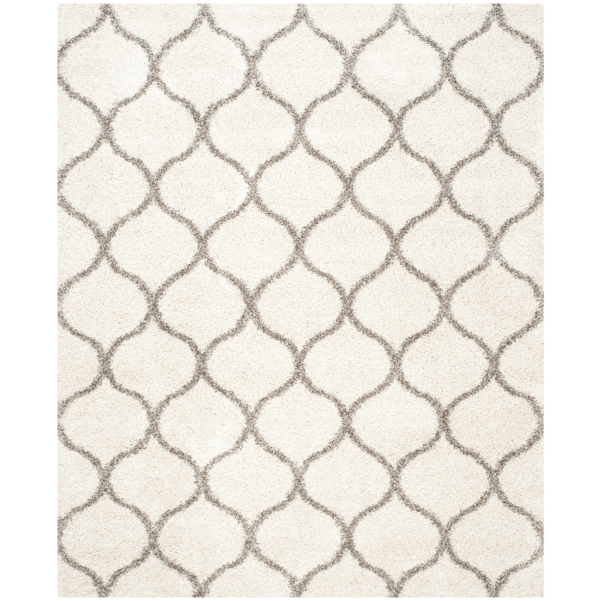 SAFAVIEH Hudson Shag Pushpa Trellis 2-inch Thick Area Rug