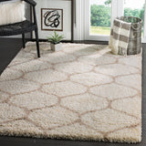 SAFAVIEH Hudson Shag Pushpa Trellis 2-inch Thick Area Rug