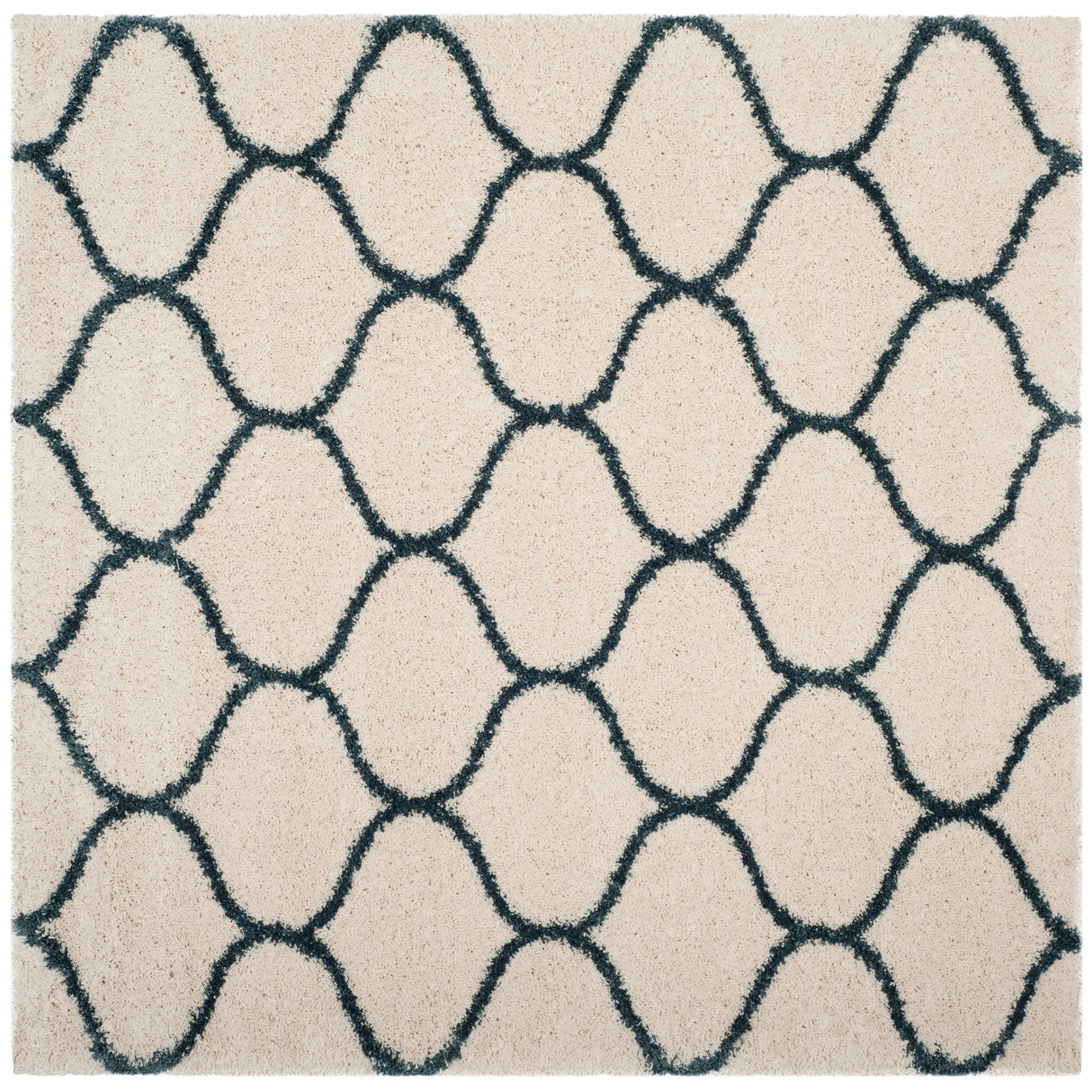 SAFAVIEH Hudson Shag Pushpa Trellis 2-inch Thick Area Rug