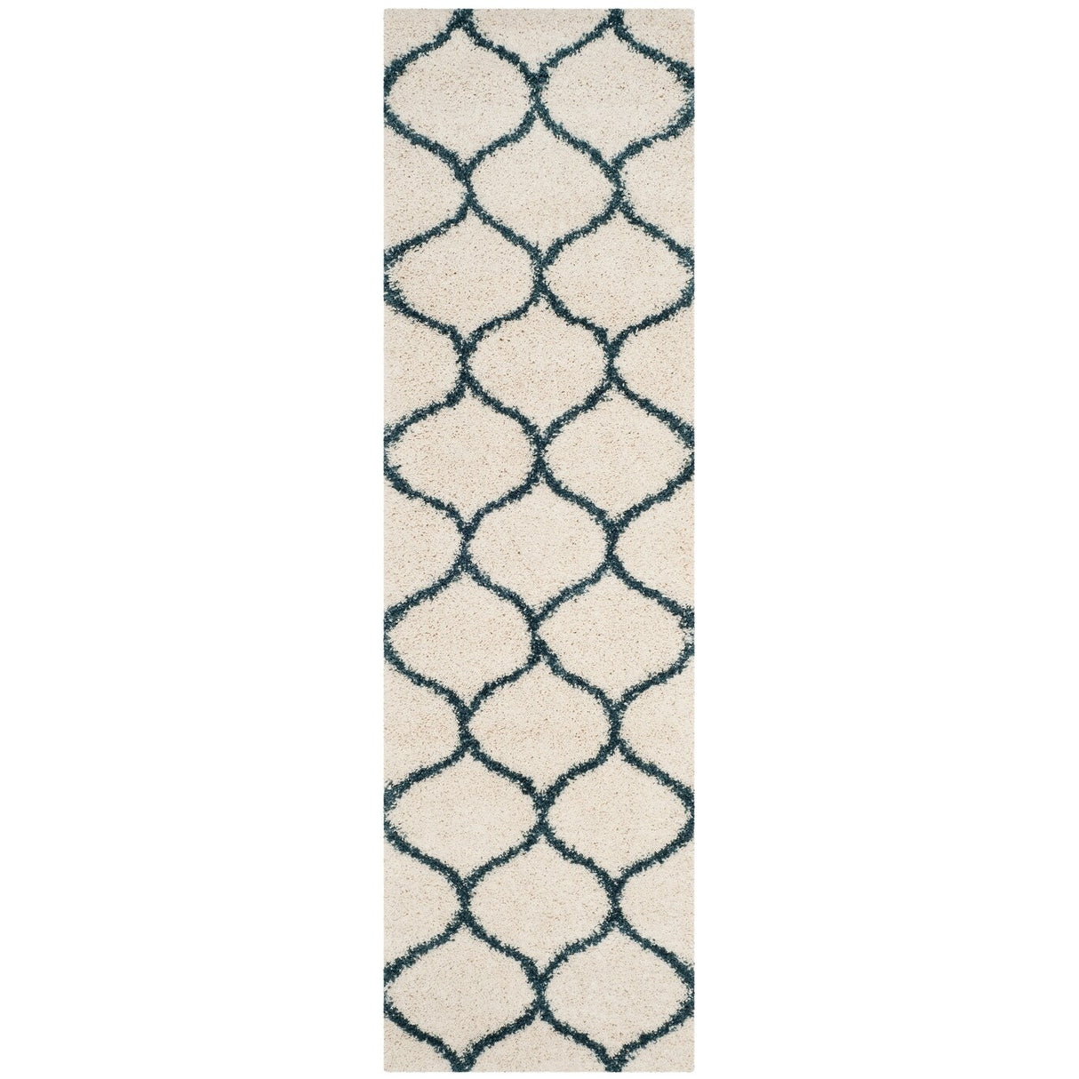 SAFAVIEH Hudson Shag Pushpa Trellis 2-inch Thick Area Rug