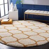 SAFAVIEH Hudson Shag Pushpa Trellis 2-inch Thick Area Rug