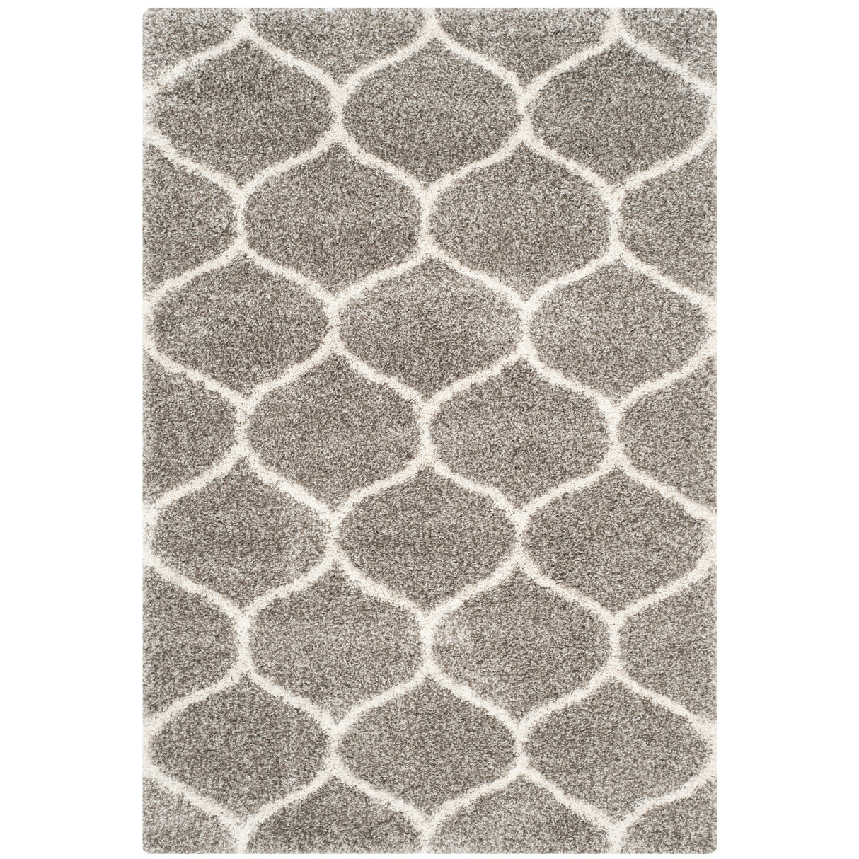 SAFAVIEH Hudson Shag Pushpa Trellis 2-inch Thick Area Rug