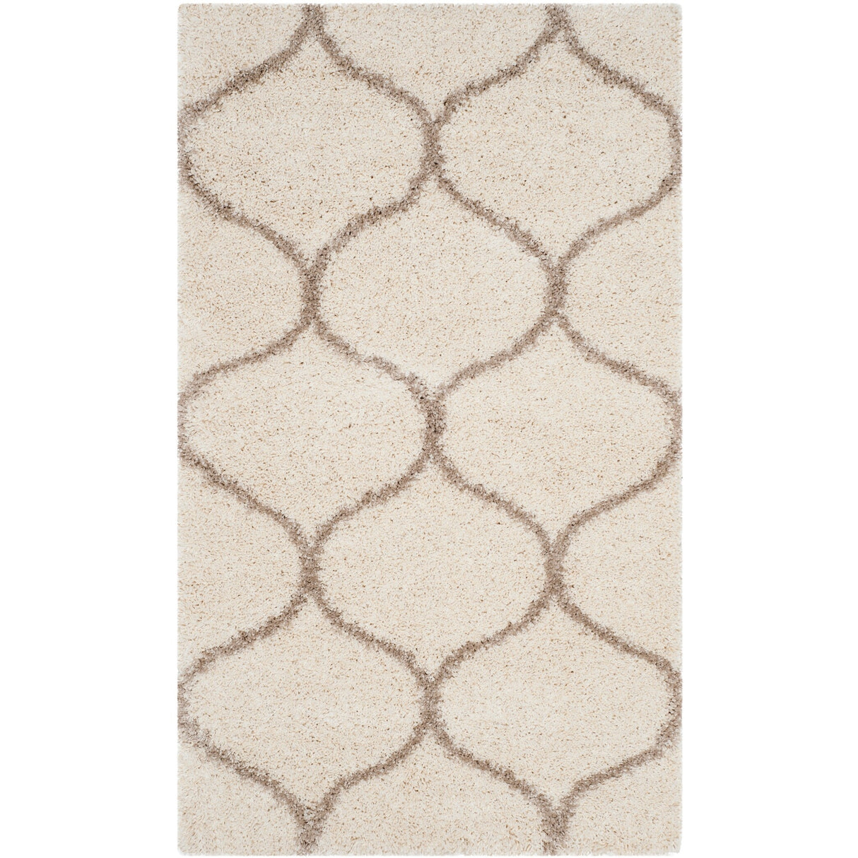 SAFAVIEH Hudson Shag Pushpa Trellis 2-inch Thick Area Rug