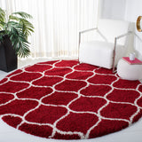 SAFAVIEH Hudson Shag Pushpa Trellis 2-inch Thick Area Rug