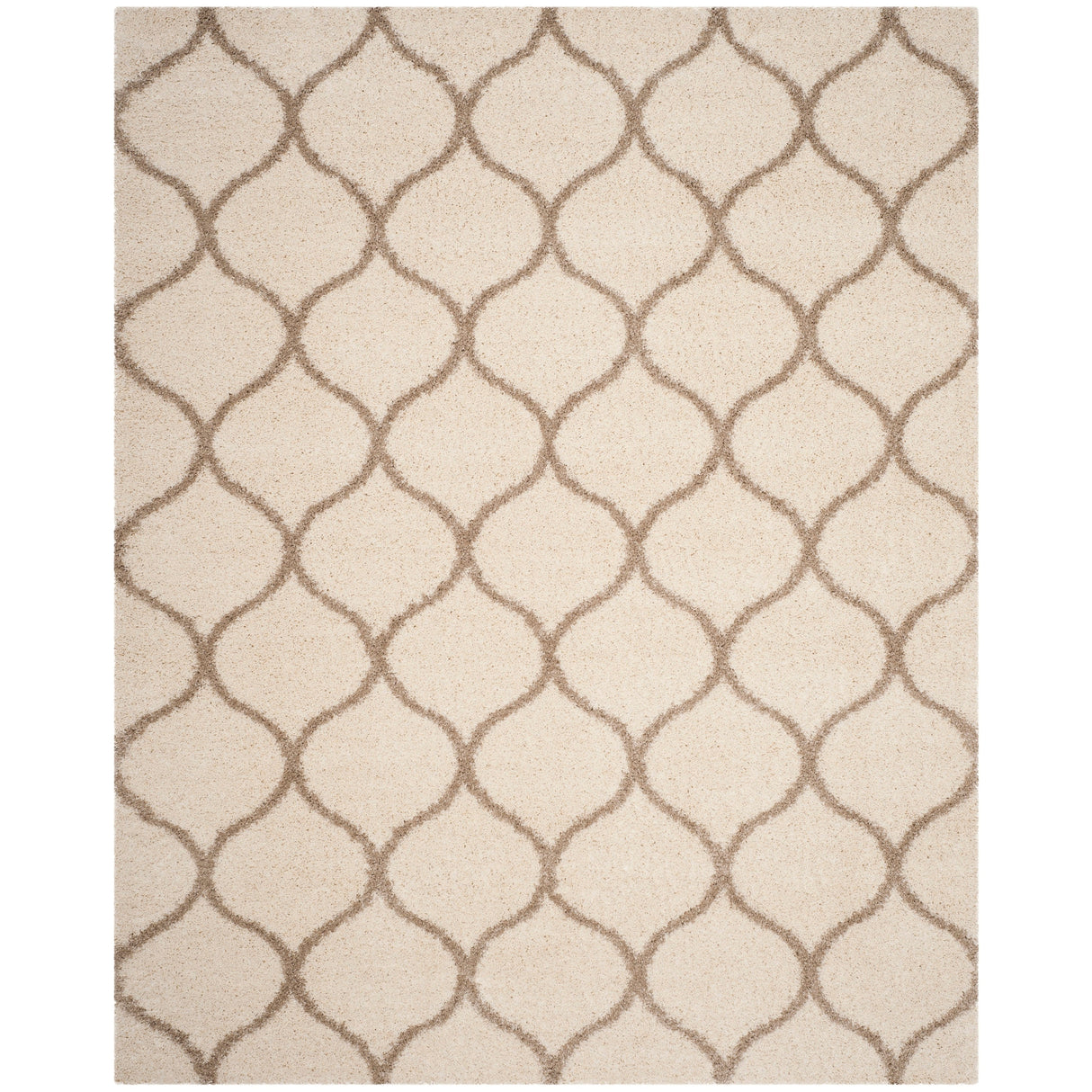 SAFAVIEH Hudson Shag Pushpa Trellis 2-inch Thick Area Rug