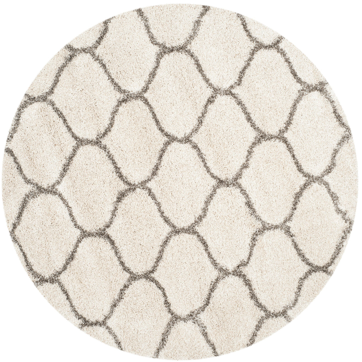 SAFAVIEH Hudson Shag Pushpa Trellis 2-inch Thick Area Rug