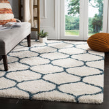 SAFAVIEH Hudson Shag Pushpa Trellis 2-inch Thick Area Rug