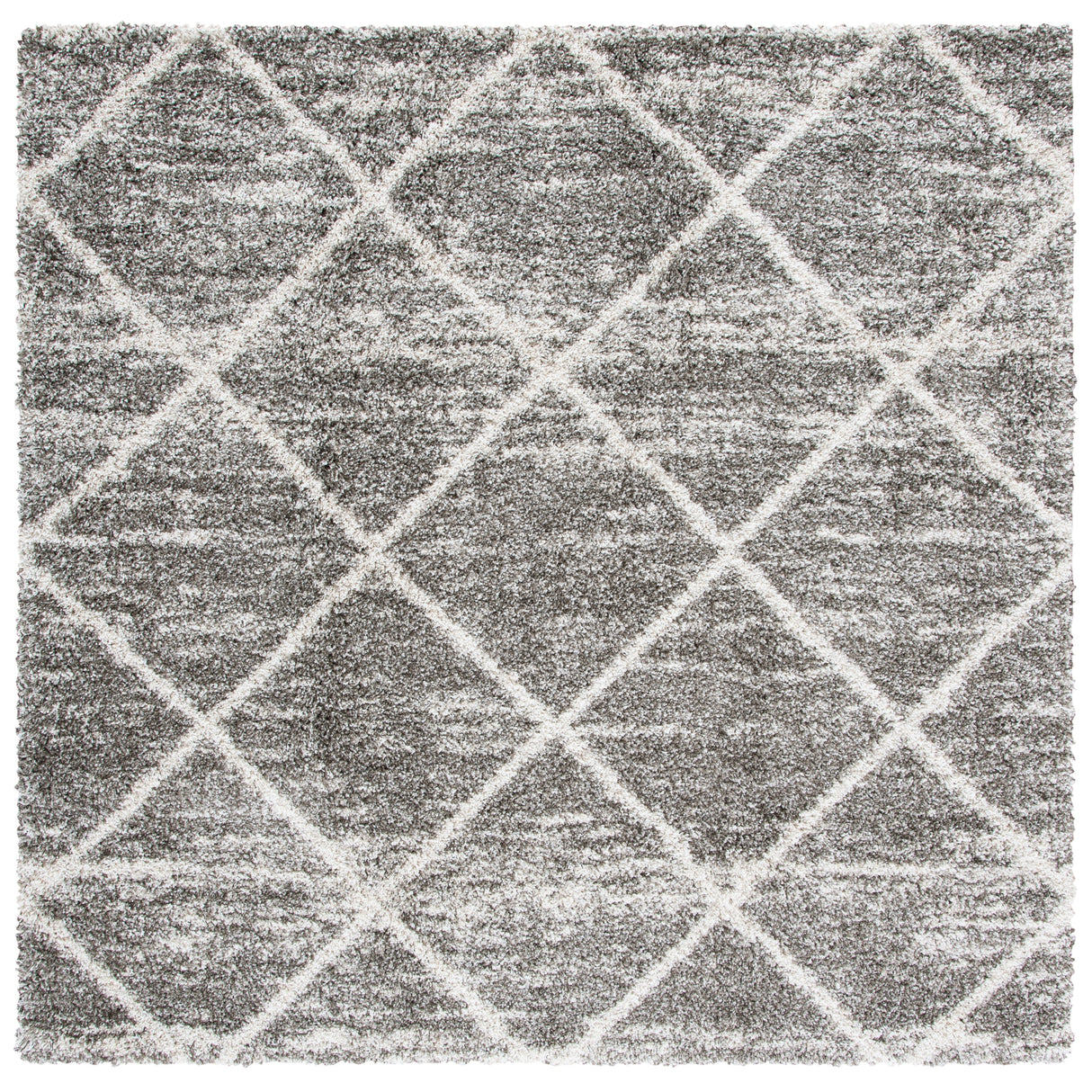 SAFAVIEH Hudson Shag Raili Diamond Trellis 2-inch Thick Rug