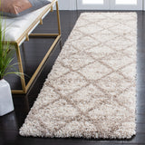 SAFAVIEH Hudson Shag Raili Diamond Trellis 2-inch Thick Rug