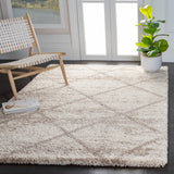 SAFAVIEH Hudson Shag Raili Diamond Trellis 2-inch Thick Rug