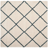 SAFAVIEH Hudson Shag Raili Diamond Trellis 2-inch Thick Rug