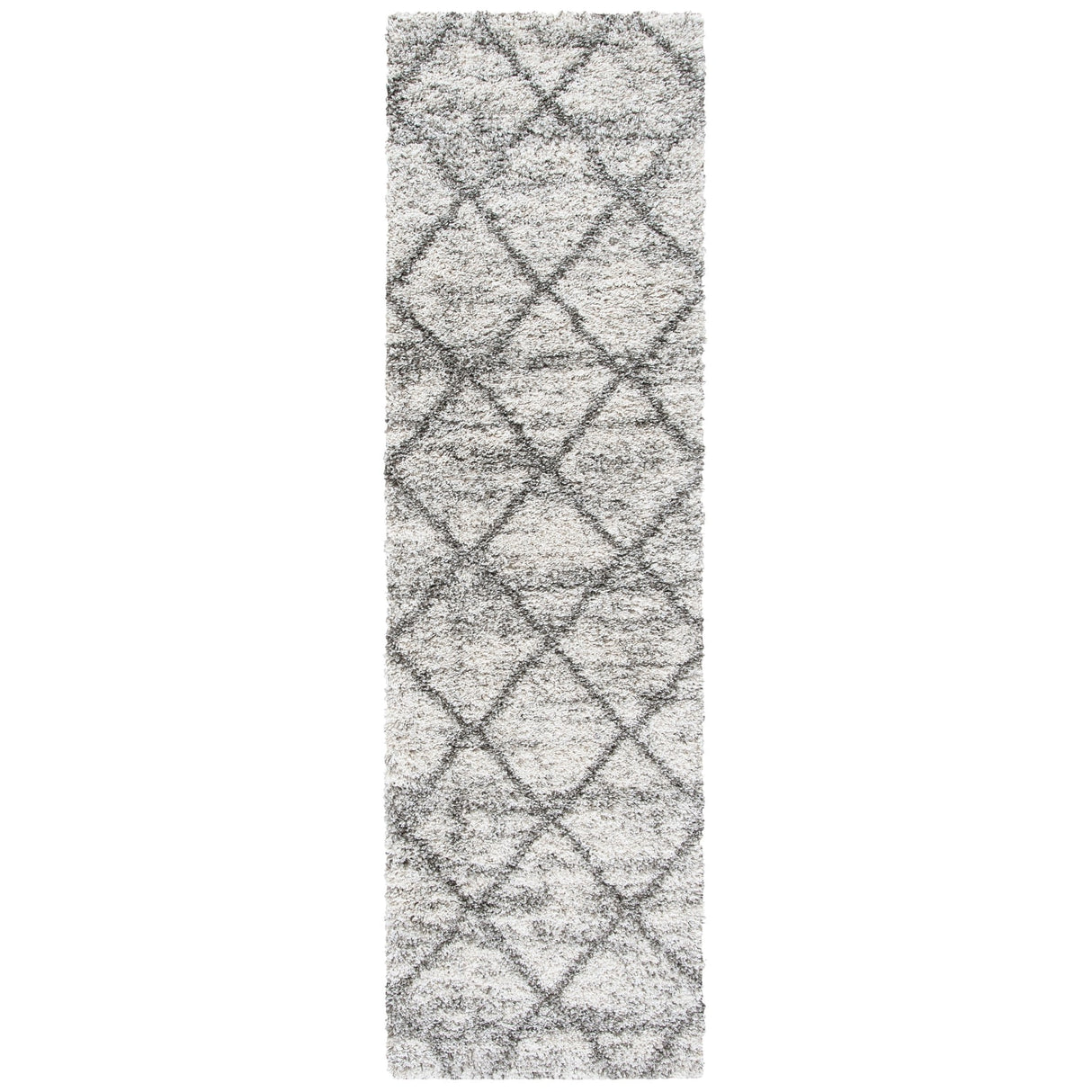 SAFAVIEH Hudson Shag Raili Diamond Trellis 2-inch Thick Rug