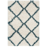 SAFAVIEH Hudson Shag Raili Diamond Trellis 2-inch Thick Rug