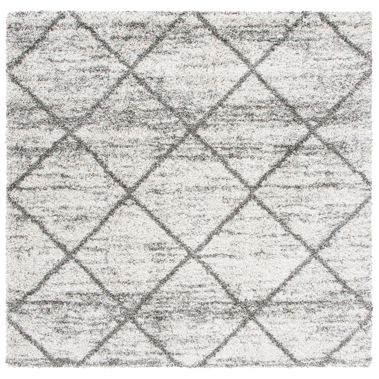 SAFAVIEH Hudson Shag Raili Diamond Trellis 2-inch Thick Rug