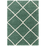 SAFAVIEH Hudson Shag Raili Diamond Trellis 2-inch Thick Rug